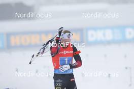 23.01.2021, Antholz, Italy (ITA): Johannes Thingnes Boe (NOR) -  IBU World Cup Biathlon, relay men, Antholz (ITA). www.nordicfocus.com. © Manzoni/NordicFocus. Every downloaded picture is fee-liable.