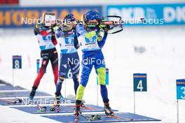24.01.2021, Antholz, Italy (ITA): Hanna Sola (BLR) -  IBU World Cup Biathlon, relay women, Antholz (ITA). www.nordicfocus.com. © Manzoni/NordicFocus. Every downloaded picture is fee-liable.