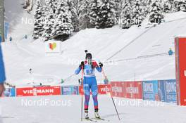 24.01.2021, Antholz, Italy (ITA): Uliana Kaisheva (RUS) -  IBU World Cup Biathlon, relay women, Antholz (ITA). www.nordicfocus.com. © Manzoni/NordicFocus. Every downloaded picture is fee-liable.