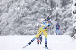 24.01.2021, Antholz, Italy (ITA): Elvira Oeberg (SWE) -  IBU World Cup Biathlon, relay women, Antholz (ITA). www.nordicfocus.com. © Manzoni/NordicFocus. Every downloaded picture is fee-liable.