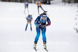 24.01.2021, Antholz, Italy (ITA): Irene Cadurisch (SUI) -  IBU World Cup Biathlon, relay women, Antholz (ITA). www.nordicfocus.com. © Manzoni/NordicFocus. Every downloaded picture is fee-liable.