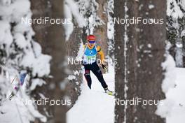 24.01.2021, Antholz, Italy (ITA): Janina Hettich (GER) -  IBU World Cup Biathlon, relay women, Antholz (ITA). www.nordicfocus.com. © Manzoni/NordicFocus. Every downloaded picture is fee-liable.