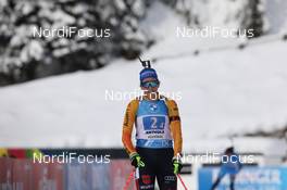 24.01.2021, Antholz, Italy (ITA): Franziska Preuss (GER) -  IBU World Cup Biathlon, relay women, Antholz (ITA). www.nordicfocus.com. © Manzoni/NordicFocus. Every downloaded picture is fee-liable.