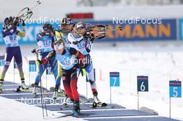 24.01.2021, Antholz, Italy (ITA): Lucie Charvatova (CZE) -  IBU World Cup Biathlon, relay women, Antholz (ITA). www.nordicfocus.com. © Manzoni/NordicFocus. Every downloaded picture is fee-liable.