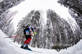 24.01.2021, Antholz, Italy (ITA): Megan Bankes (CAN) -  IBU World Cup Biathlon, relay women, Antholz (ITA). www.nordicfocus.com. © Manzoni/NordicFocus. Every downloaded picture is fee-liable.
