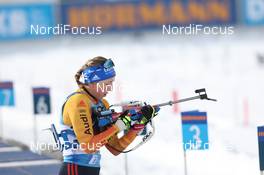 24.01.2021, Antholz, Italy (ITA): Franziska Preuss (GER) -  IBU World Cup Biathlon, relay women, Antholz (ITA). www.nordicfocus.com. © Manzoni/NordicFocus. Every downloaded picture is fee-liable.