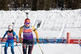 20.01.2021, Antholz, Italy (ITA): Janina Hettich (GER) -  IBU World Cup Biathlon, training, Antholz (ITA). www.nordicfocus.com. © Manzoni/NordicFocus. Every downloaded picture is fee-liable.