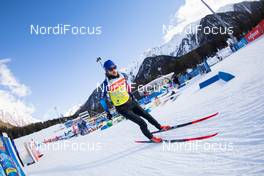 20.01.2021, Antholz, Italy (ITA): Jeremy Finello (SUI) -  IBU World Cup Biathlon, training, Antholz (ITA). www.nordicfocus.com. © Manzoni/NordicFocus. Every downloaded picture is fee-liable.