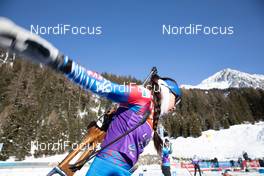 20.01.2021, Antholz, Italy (ITA): Larisa Kuklina (RUS) -  IBU World Cup Biathlon, training, Antholz (ITA). www.nordicfocus.com. © Manzoni/NordicFocus. Every downloaded picture is fee-liable.