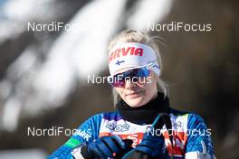 20.01.2021, Antholz, Italy (ITA): Venla Lehtonen (FIN) -  IBU World Cup Biathlon, training, Antholz (ITA). www.nordicfocus.com. © Manzoni/NordicFocus. Every downloaded picture is fee-liable.