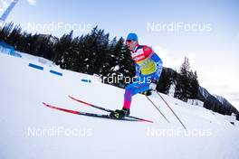 20.01.2021, Antholz, Italy (ITA): Event Feature: undefined russian athlete competes on the track -  IBU World Cup Biathlon, training, Antholz (ITA). www.nordicfocus.com. © Manzoni/NordicFocus. Every downloaded picture is fee-liable.