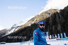 20.01.2021, Antholz, Italy (ITA): Jeremy Finello (SUI) -  IBU World Cup Biathlon, training, Antholz (ITA). www.nordicfocus.com. © Manzoni/NordicFocus. Every downloaded picture is fee-liable.