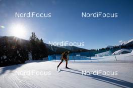 20.01.2021, Antholz, Italy (ITA): Feature: Track atmosphere  -  IBU World Cup Biathlon, training, Antholz (ITA). www.nordicfocus.com. © Manzoni/NordicFocus. Every downloaded picture is fee-liable.