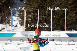 20.01.2021, Antholz, Italy (ITA): Jakov Fak (SLO) -  IBU World Cup Biathlon, training, Antholz (ITA). www.nordicfocus.com. © Manzoni/NordicFocus. Every downloaded picture is fee-liable.