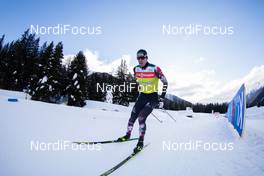 20.01.2021, Antholz, Italy (ITA): Julian Eberhard (AUT) -  IBU World Cup Biathlon, training, Antholz (ITA). www.nordicfocus.com. © Manzoni/NordicFocus. Every downloaded picture is fee-liable.