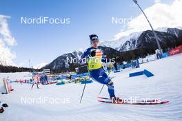 20.01.2021, Antholz, Italy (ITA): Tommaso Giacomel (ITA) -  IBU World Cup Biathlon, training, Antholz (ITA). www.nordicfocus.com. © Manzoni/NordicFocus. Every downloaded picture is fee-liable.