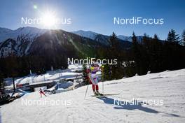 20.01.2021, Antholz, Italy (ITA): Event Feature: undefined athlete competes on the track -  IBU World Cup Biathlon, training, Antholz (ITA). www.nordicfocus.com. © Manzoni/NordicFocus. Every downloaded picture is fee-liable.