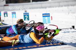 20.01.2021, Antholz, Italy (ITA): Anais Bescond (FRA) -  IBU World Cup Biathlon, training, Antholz (ITA). www.nordicfocus.com. © Manzoni/NordicFocus. Every downloaded picture is fee-liable.