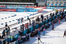 20.01.2021, Antholz, Italy (ITA): Event Feature: Overview over the shooting range -  IBU World Cup Biathlon, training, Antholz (ITA). www.nordicfocus.com. © Manzoni/NordicFocus. Every downloaded picture is fee-liable.