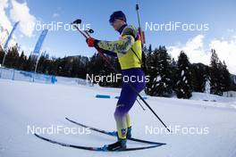 20.01.2021, Antholz, Italy (ITA): Dmytro Pidruchnyi (UKR) -  IBU World Cup Biathlon, training, Antholz (ITA). www.nordicfocus.com. © Manzoni/NordicFocus. Every downloaded picture is fee-liable.