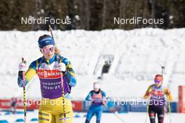 20.01.2021, Antholz, Italy (ITA): Mona Brorsson (SWE) -  IBU World Cup Biathlon, training, Antholz (ITA). www.nordicfocus.com. © Manzoni/NordicFocus. Every downloaded picture is fee-liable.