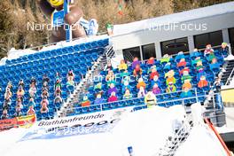20.01.2021, Antholz, Italy (ITA): Event Feature: imaginary spectators in the venue of Antholz -  IBU World Cup Biathlon, training, Antholz (ITA). www.nordicfocus.com. © Manzoni/NordicFocus. Every downloaded picture is fee-liable.