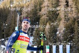 20.01.2021, Antholz, Italy (ITA): Thomas Bormolini (ITA) -  IBU World Cup Biathlon, training, Antholz (ITA). www.nordicfocus.com. © Manzoni/NordicFocus. Every downloaded picture is fee-liable.