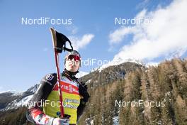 20.01.2021, Antholz, Italy (ITA): Julian Eberhard (AUT) -  IBU World Cup Biathlon, training, Antholz (ITA). www.nordicfocus.com. © Manzoni/NordicFocus. Every downloaded picture is fee-liable.