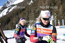 20.01.2021, Antholz, Italy (ITA): Marte Olsbu Roeiseland (NOR) -  IBU World Cup Biathlon, training, Antholz (ITA). www.nordicfocus.com. © Manzoni/NordicFocus. Every downloaded picture is fee-liable.