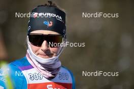 20.01.2021, Antholz, Italy (ITA): Justine Braisaz-Bouchet (FRA) -  IBU World Cup Biathlon, training, Antholz (ITA). www.nordicfocus.com. © Manzoni/NordicFocus. Every downloaded picture is fee-liable.