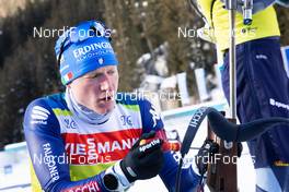20.01.2021, Antholz, Italy (ITA): Lukas Hofer (ITA) -  IBU World Cup Biathlon, training, Antholz (ITA). www.nordicfocus.com. © Manzoni/NordicFocus. Every downloaded picture is fee-liable.
