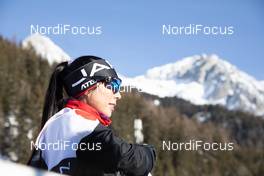 20.01.2021, Antholz, Italy (ITA): Fuyuko Tachizaki (JPN) -  IBU World Cup Biathlon, training, Antholz (ITA). www.nordicfocus.com. © Manzoni/NordicFocus. Every downloaded picture is fee-liable.