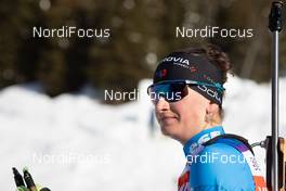 20.01.2021, Antholz, Italy (ITA): Julia Simon (FRA) -  IBU World Cup Biathlon, training, Antholz (ITA). www.nordicfocus.com. © Manzoni/NordicFocus. Every downloaded picture is fee-liable.