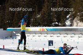 20.01.2021, Antholz, Italy (ITA): Quentin Fillon Maillet (FRA) -  IBU World Cup Biathlon, training, Antholz (ITA). www.nordicfocus.com. © Manzoni/NordicFocus. Every downloaded picture is fee-liable.