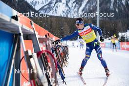 20.01.2021, Antholz, Italy (ITA): Tommaso Giacomel (ITA) -  IBU World Cup Biathlon, training, Antholz (ITA). www.nordicfocus.com. © Manzoni/NordicFocus. Every downloaded picture is fee-liable.