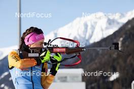 20.01.2021, Antholz, Italy (ITA): Marion Deigentesch (GER) -  IBU World Cup Biathlon, training, Antholz (ITA). www.nordicfocus.com. © Manzoni/NordicFocus. Every downloaded picture is fee-liable.
