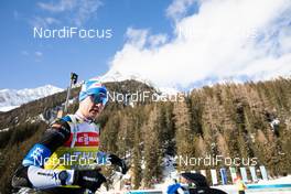 20.01.2021, Antholz, Italy (ITA): Rene Zahkna (EST) -  IBU World Cup Biathlon, training, Antholz (ITA). www.nordicfocus.com. © Manzoni/NordicFocus. Every downloaded picture is fee-liable.