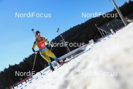 07.03.2021, Nove Mesto, Czech Republic (CZE): Mona Brorsson (SWE) - IBU World Cup Biathlon, pursuit women, Nove Mesto (CZE). www.nordicfocus.com. © Manzoni/NordicFocus. Every downloaded picture is fee-liable.