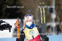 07.03.2021, Nove Mesto, Czech Republic (CZE): Tiril Eckhoff (NOR) - IBU World Cup Biathlon, pursuit women, Nove Mesto (CZE). www.nordicfocus.com. © Manzoni/NordicFocus. Every downloaded picture is fee-liable.