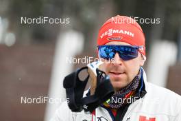 05.03.2021, Nove Mesto, Czech Republic (CZE): Philipp Nawrath (GER) - IBU World Cup Biathlon, relay men, Nove Mesto (CZE). www.nordicfocus.com. © Manzoni/NordicFocus. Every downloaded picture is fee-liable.