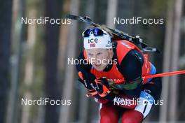 05.03.2021, Nove Mesto, Czech Republic (CZE): Johannes Dale (NOR) - IBU World Cup Biathlon, relay men, Nove Mesto (CZE). www.nordicfocus.com. © Manzoni/NordicFocus. Every downloaded picture is fee-liable.