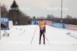 05.03.2021, Nove Mesto, Czech Republic (CZE): Benedikt Doll (GER) - IBU World Cup Biathlon, relay men, Nove Mesto (CZE). www.nordicfocus.com. © Manzoni/NordicFocus. Every downloaded picture is fee-liable.