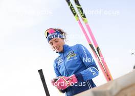 04.03.2021, Nove Mesto, Czech Republic (CZE): Hanna Oeberg (SWE) - IBU World Cup Biathlon, relay women, Nove Mesto (CZE). www.nordicfocus.com. © Manzoni/NordicFocus. Every downloaded picture is fee-liable.