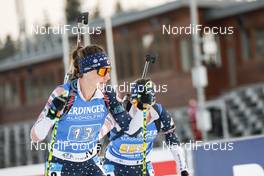 04.03.2021, Nove Mesto, Czech Republic (CZE): Deedra Irwin (USA) - IBU World Cup Biathlon, relay women, Nove Mesto (CZE). www.nordicfocus.com. © Manzoni/NordicFocus. Every downloaded picture is fee-liable.