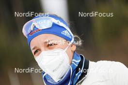 04.03.2021, Nove Mesto, Czech Republic (CZE): Franziska Preuss (GER) - IBU World Cup Biathlon, relay women, Nove Mesto (CZE). www.nordicfocus.com. © Manzoni/NordicFocus. Every downloaded picture is fee-liable.