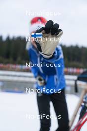 04.03.2021, Nove Mesto, Czech Republic (CZE): Mari Eder (FIN) - IBU World Cup Biathlon, relay women, Nove Mesto (CZE). www.nordicfocus.com. © Manzoni/NordicFocus. Every downloaded picture is fee-liable.