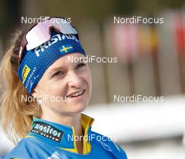 04.03.2021, Nove Mesto, Czech Republic (CZE): Mona Brorsson (SWE) - IBU World Cup Biathlon, relay women, Nove Mesto (CZE). www.nordicfocus.com. © Manzoni/NordicFocus. Every downloaded picture is fee-liable.