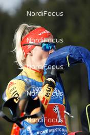 04.03.2021, Nove Mesto, Czech Republic (CZE): Maren Hammerschmidt (GER) - IBU World Cup Biathlon, relay women, Nove Mesto (CZE). www.nordicfocus.com. © Manzoni/NordicFocus. Every downloaded picture is fee-liable.