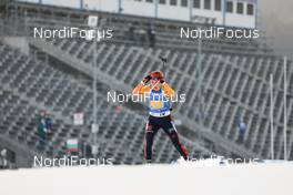 04.03.2021, Nove Mesto, Czech Republic (CZE): Janina Hettich (GER) - IBU World Cup Biathlon, relay women, Nove Mesto (CZE). www.nordicfocus.com. © Manzoni/NordicFocus. Every downloaded picture is fee-liable.