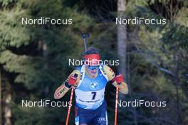 06.03.2021, Nove Mesto, Czech Republic (CZE): Benedikt Doll (GER) - IBU World Cup Biathlon, sprint men, Nove Mesto (CZE). www.nordicfocus.com. © Manzoni/NordicFocus. Every downloaded picture is fee-liable.